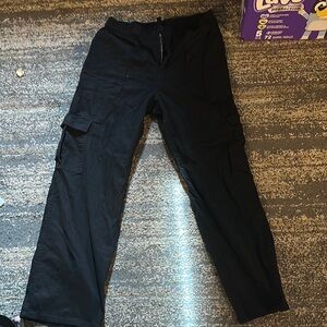 Men's Black Cargo Pants